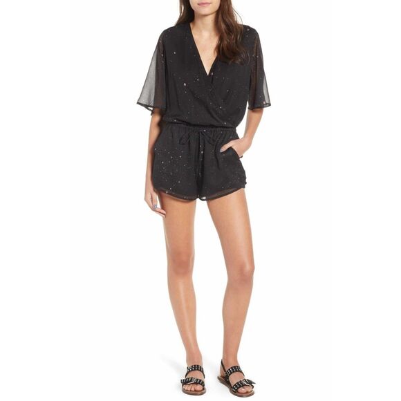 Stone Row Hook it Up Constellation Star Romper - Picture 1 of 5